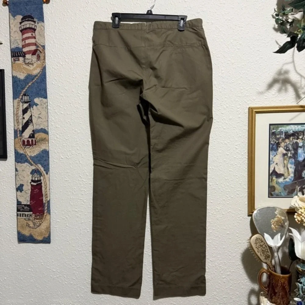 Pringle of Scotland men's Cotton Chino ash brown Straight Leg Pants‎ 34x36 vtg